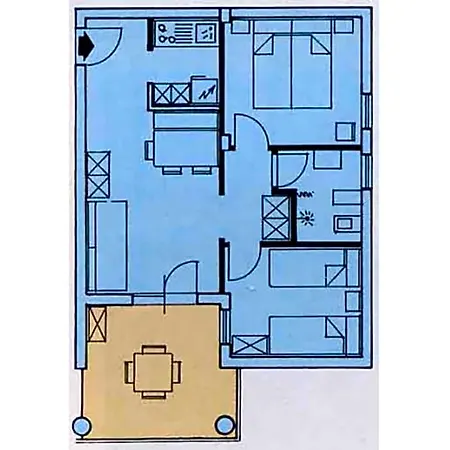 Appartement Elpado *
